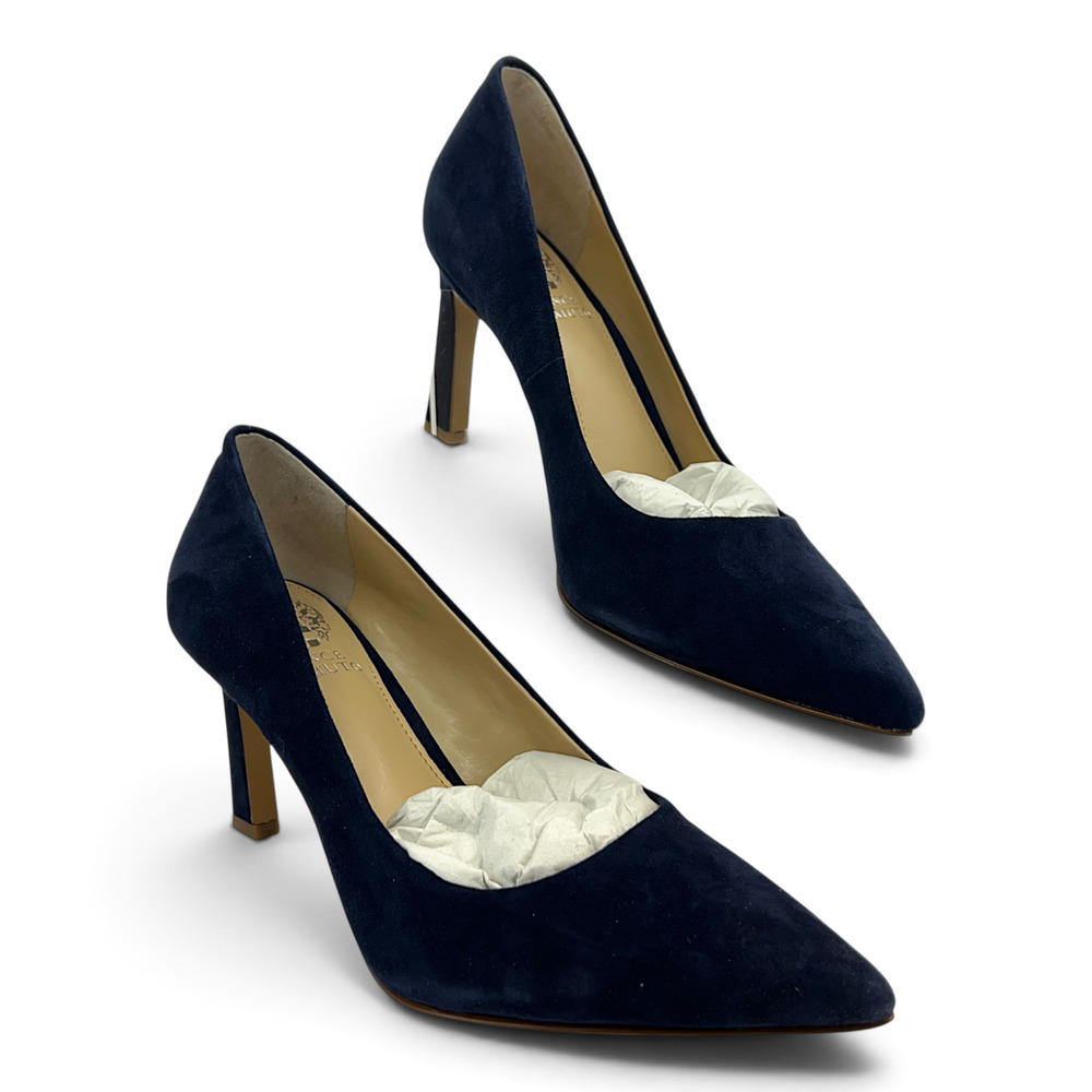Vince Camuto Women’s US 7.5 Retsie Navy Blue Pumps